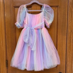Unicorn party dress size 7